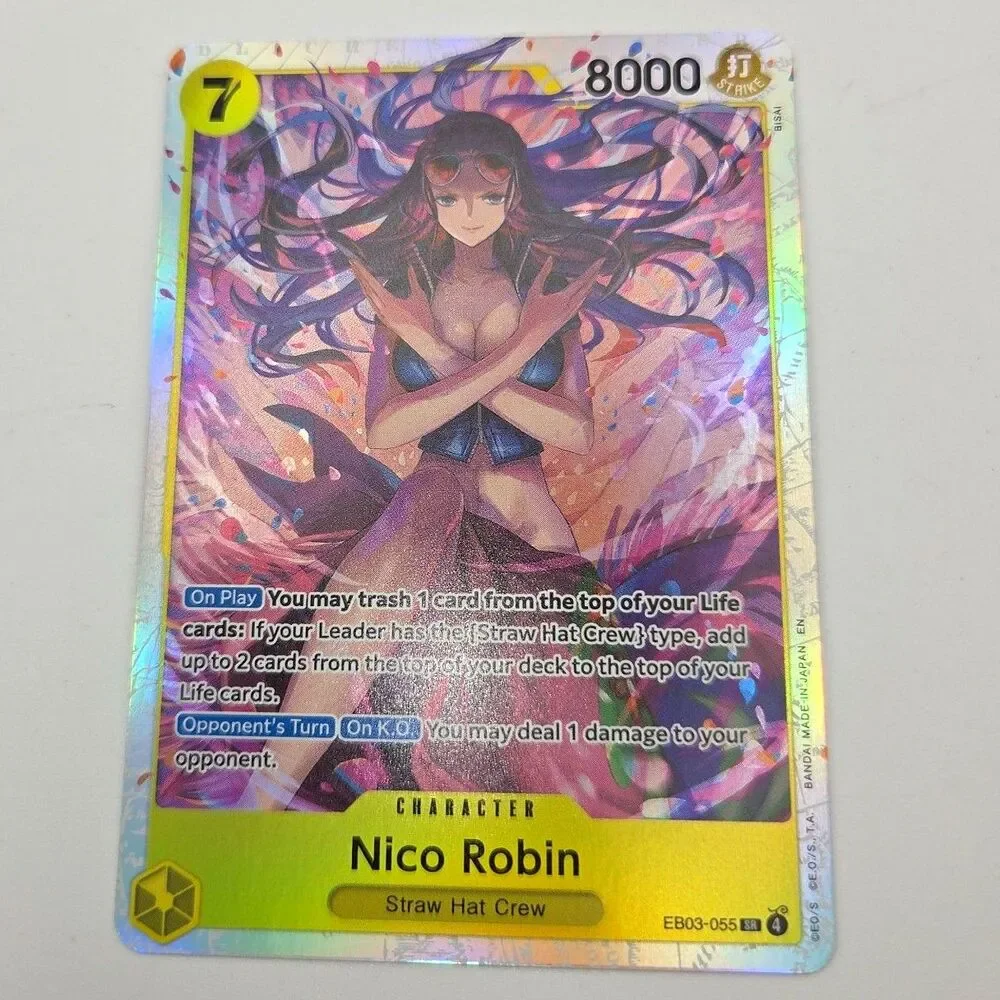 Nico Robin SR Foil One Piece TCG